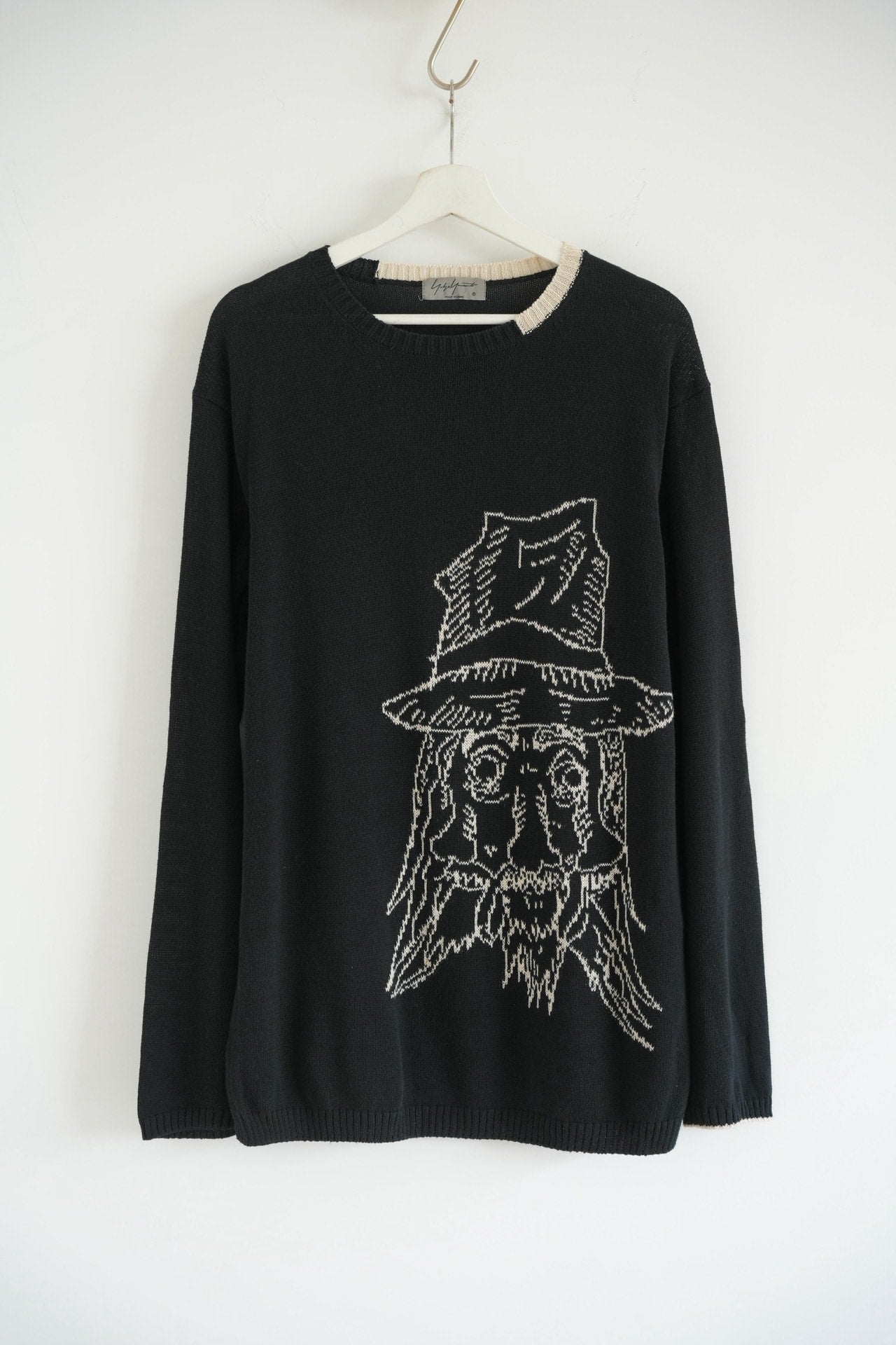 Yohji Yamamoto 20SS Portrait Sweater