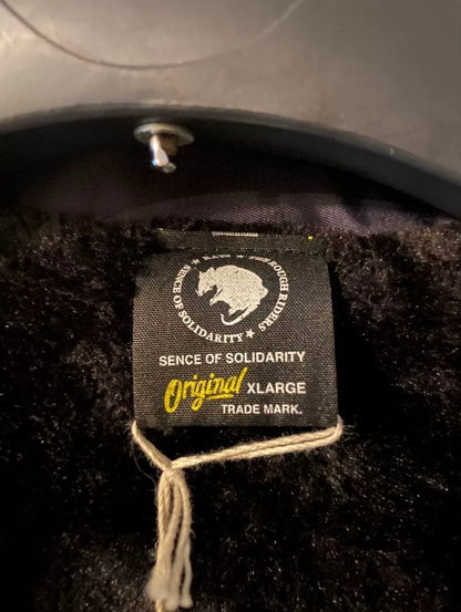 navy blue coach jacket with logo