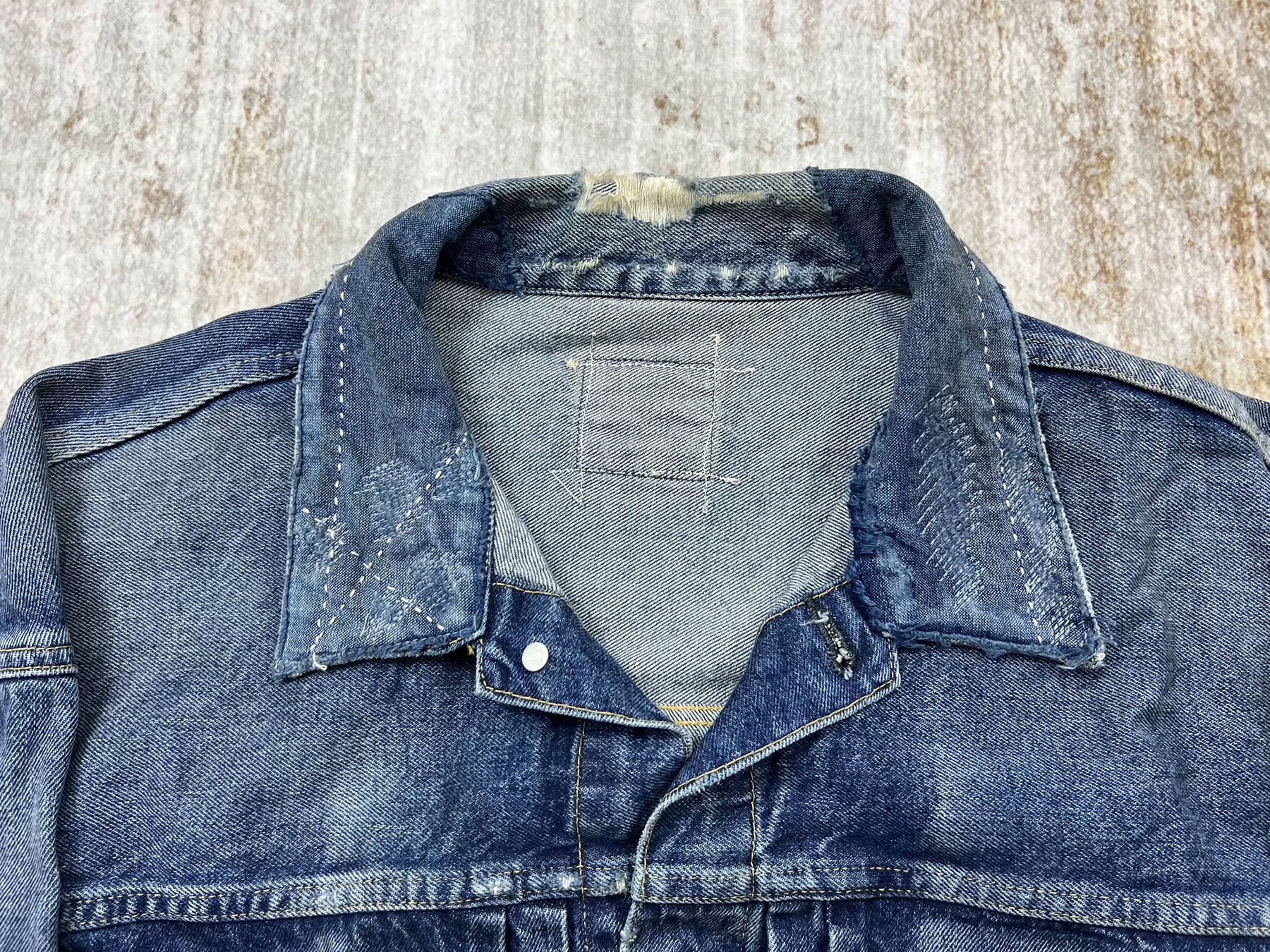 Madness 24SS 10th Anniv Washed Denim Jacket