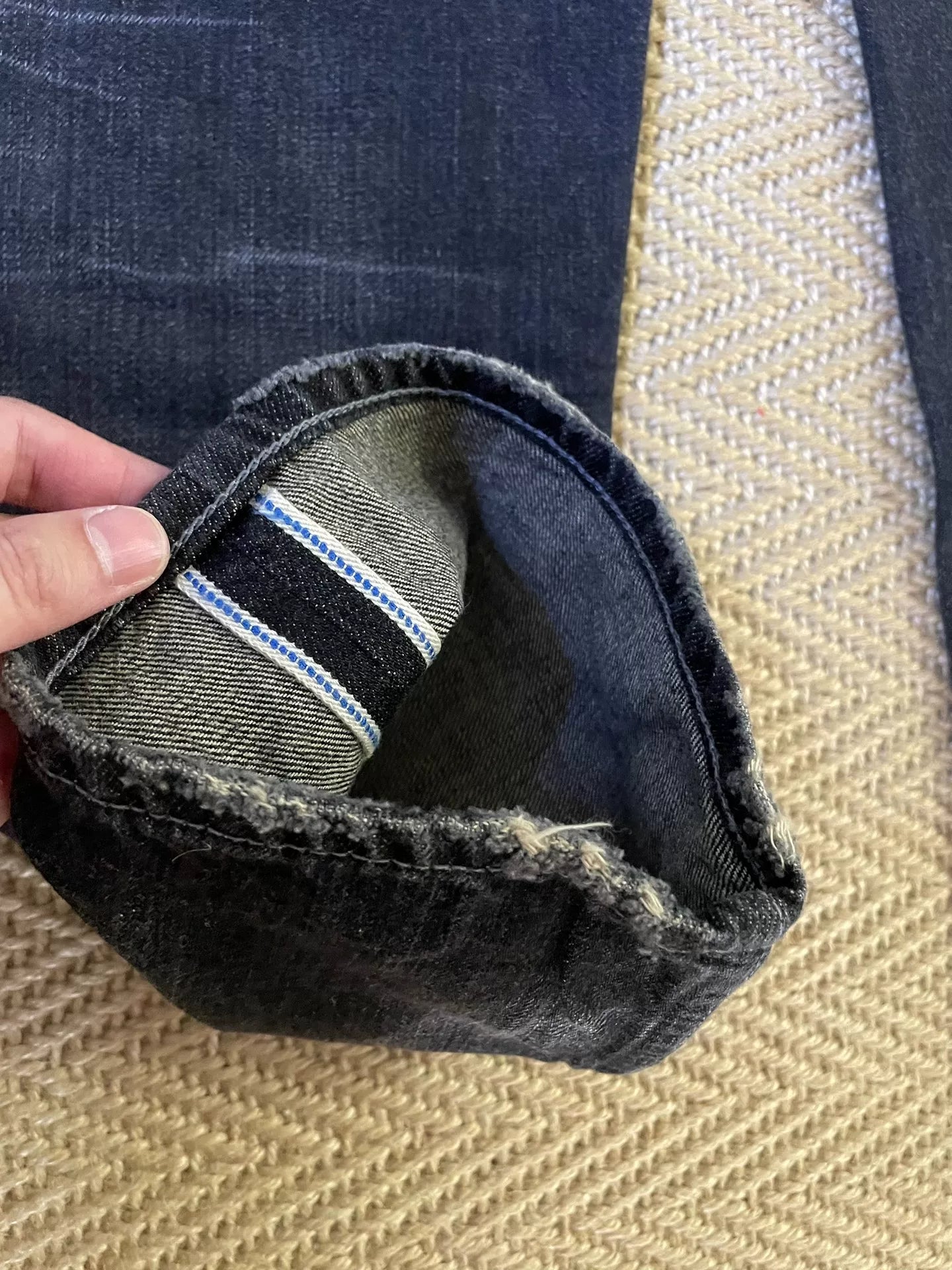 levis fenom heavy washed denim pants