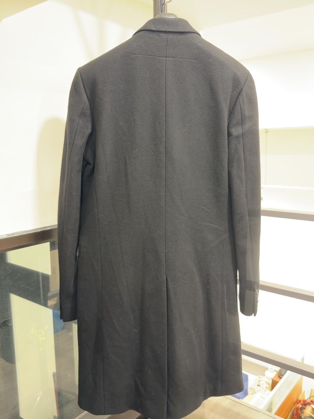 Givenchy Black Mid-Length Coat