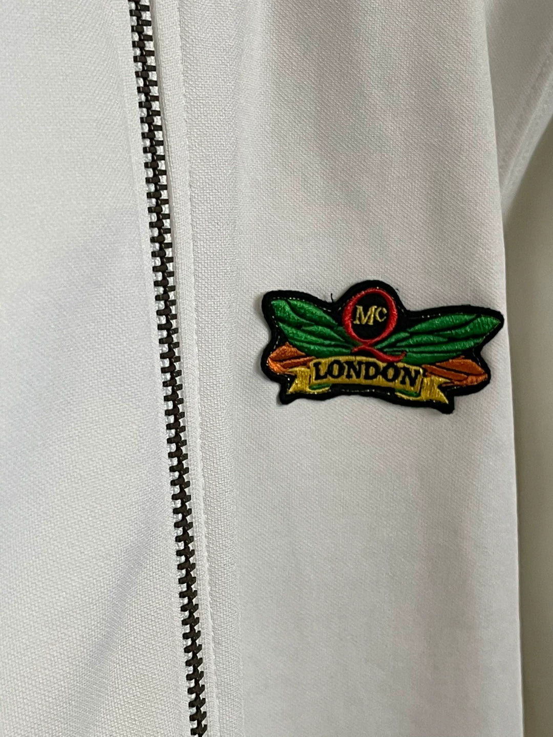 Alexander McQueen White Zip Jacket