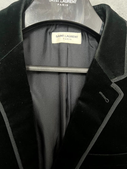 Saint Laurent SLP Velvet Court Blazer