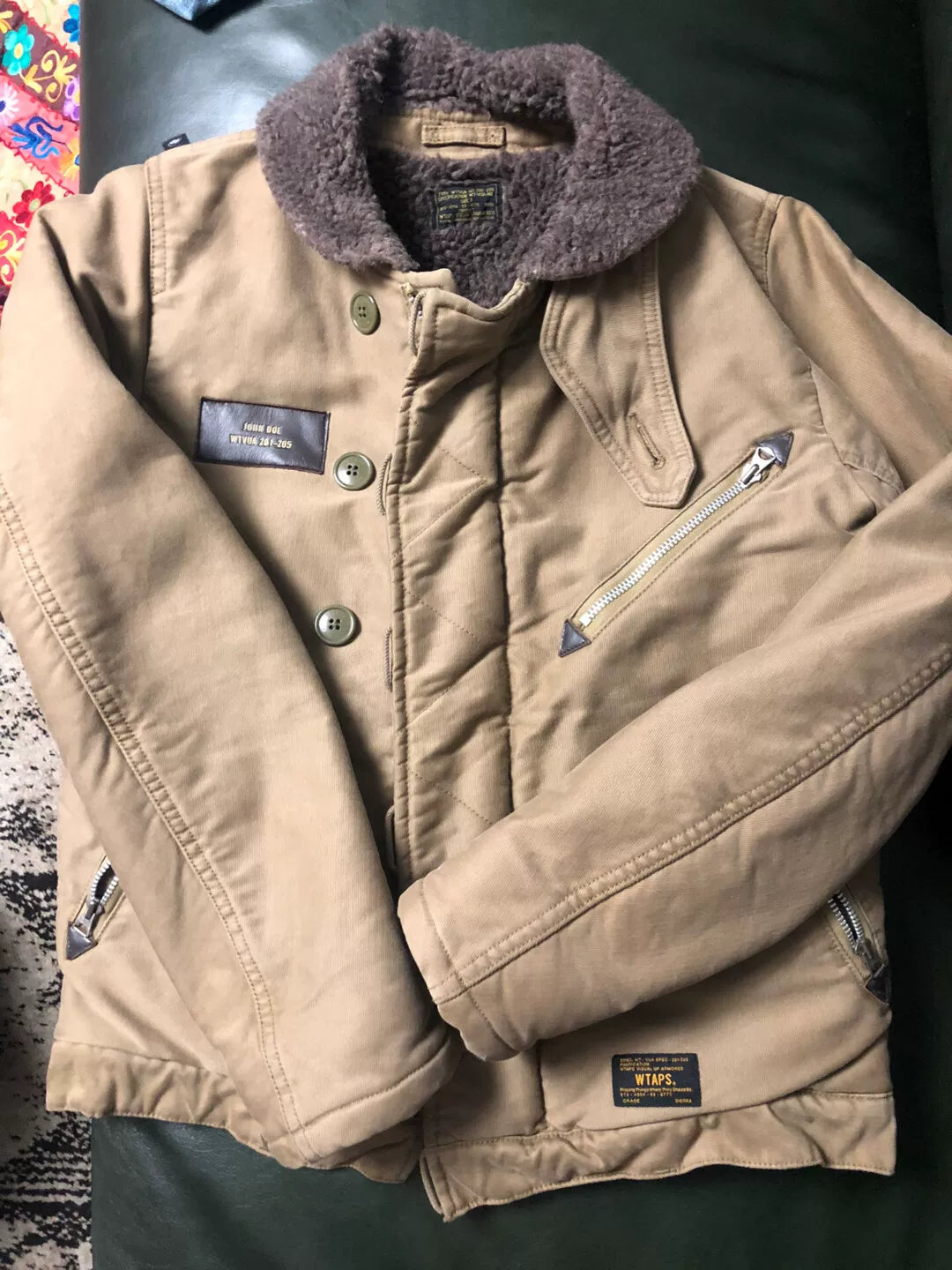 WTAPS M43 12AW Beige Jacket