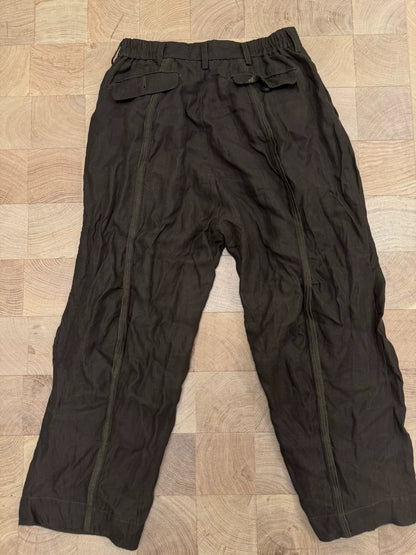 Ziggy Chen 24AW Linen Long Trousers