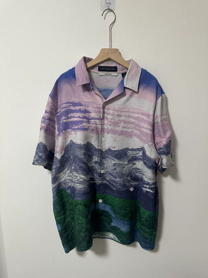 Louis Vuitton Snow Mountain Print Shirt