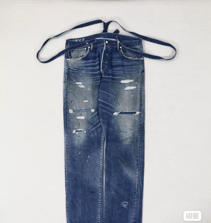 Visvim 19AW Travailler Braces Jeans