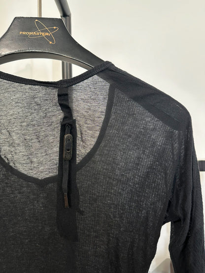 Boris Bidjan Saberi 11by bbs Semi-Sheer Knit Longsleeve XS