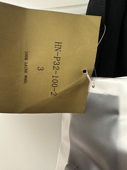 Yohji Yamamoto Men's Trousers Size 3