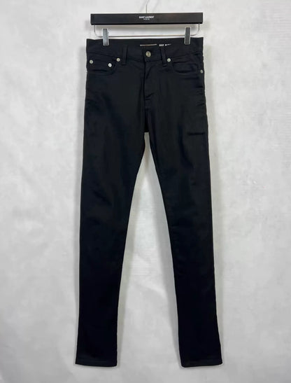 Saint Laurent Double Zipper Jeans