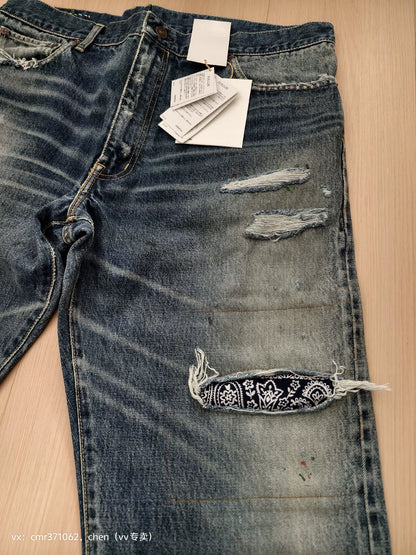 visvim 24 ICT Journeyman Pants Tacked Crash