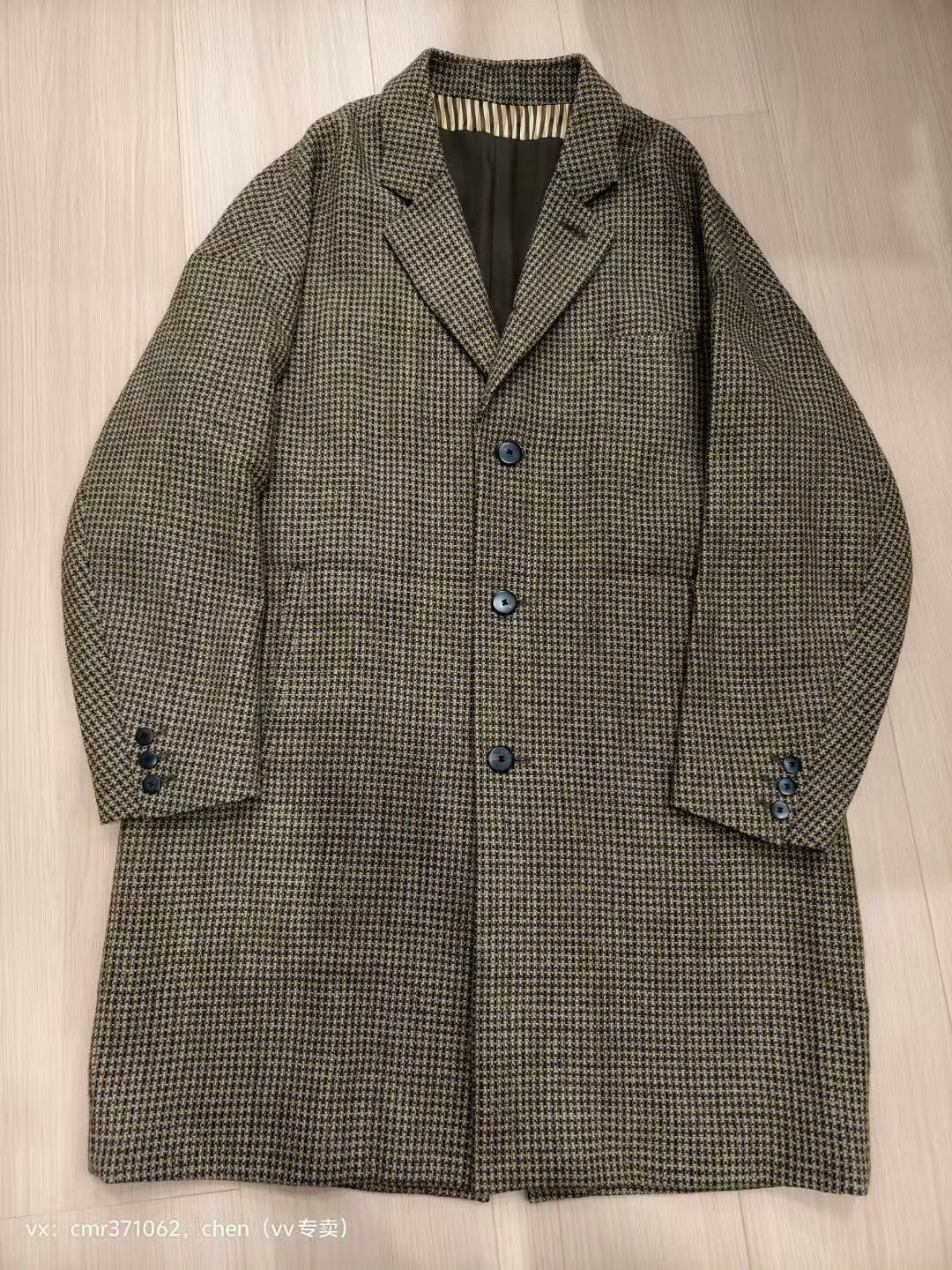 VISVIM 21AW HAMMONS COAT TWEED