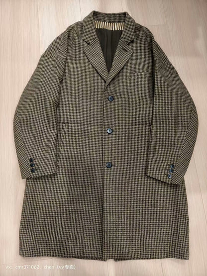 VISVIM 21AW HAMMONS COAT TWEED