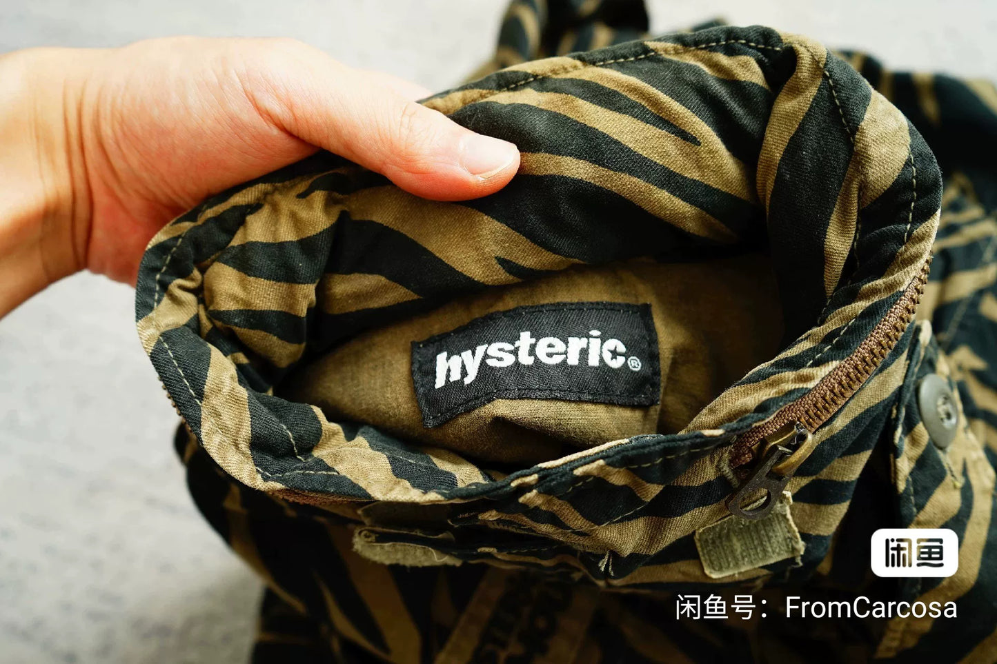 Hysteric Glamor Neighborhood Tiger Stripe M65 Jacket