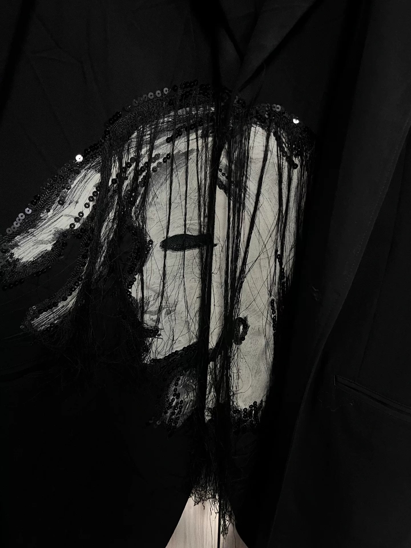 Yohji Yamamoto 18aw Spider Web Design