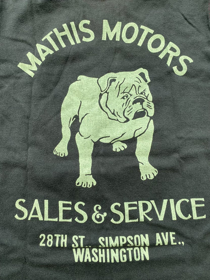 bootleggers tee short sleeve bulldog design