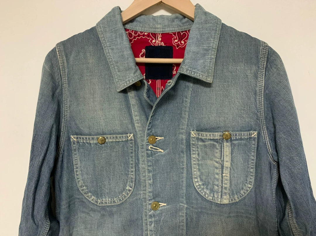 visvim 14 ICT Coverall Damaged Bandana