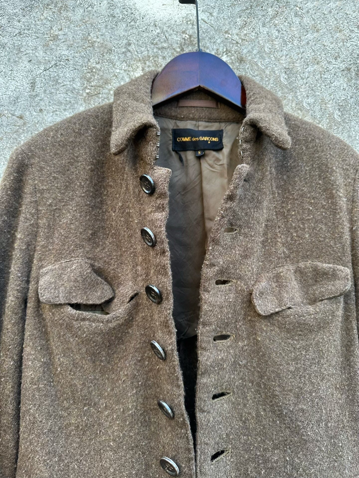 Comme des Garçons 1994 Felted Coat