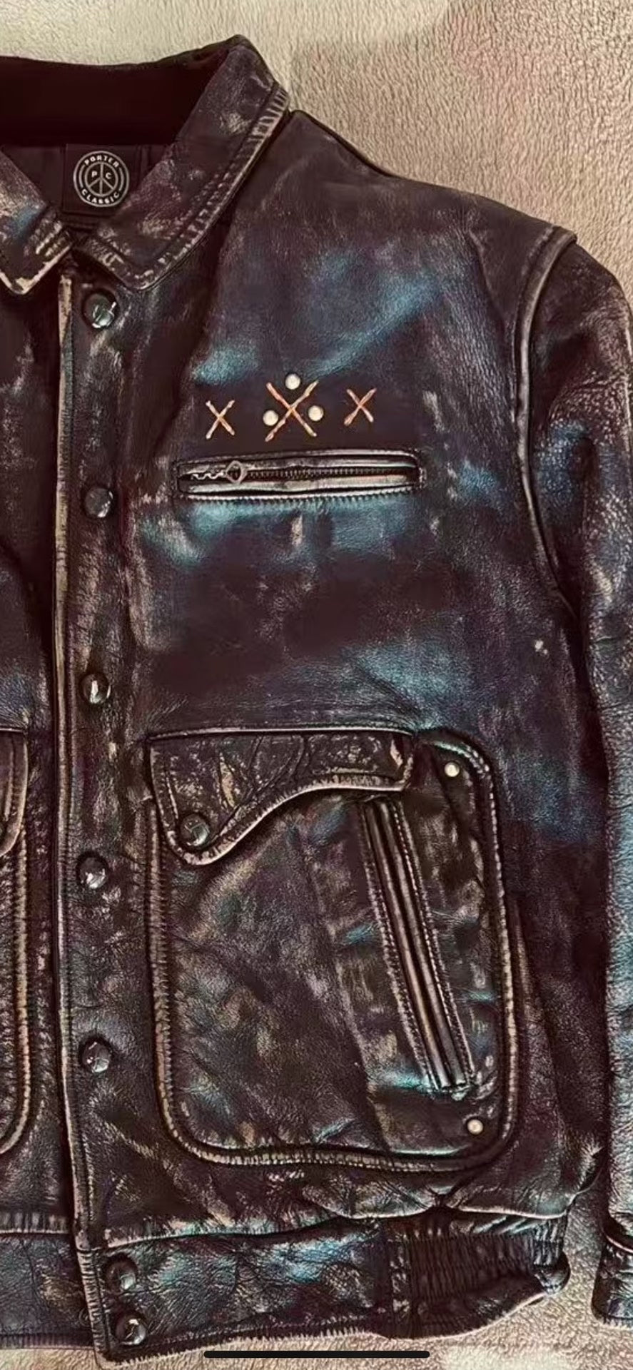Porter Classic A-2 Leather Jacket