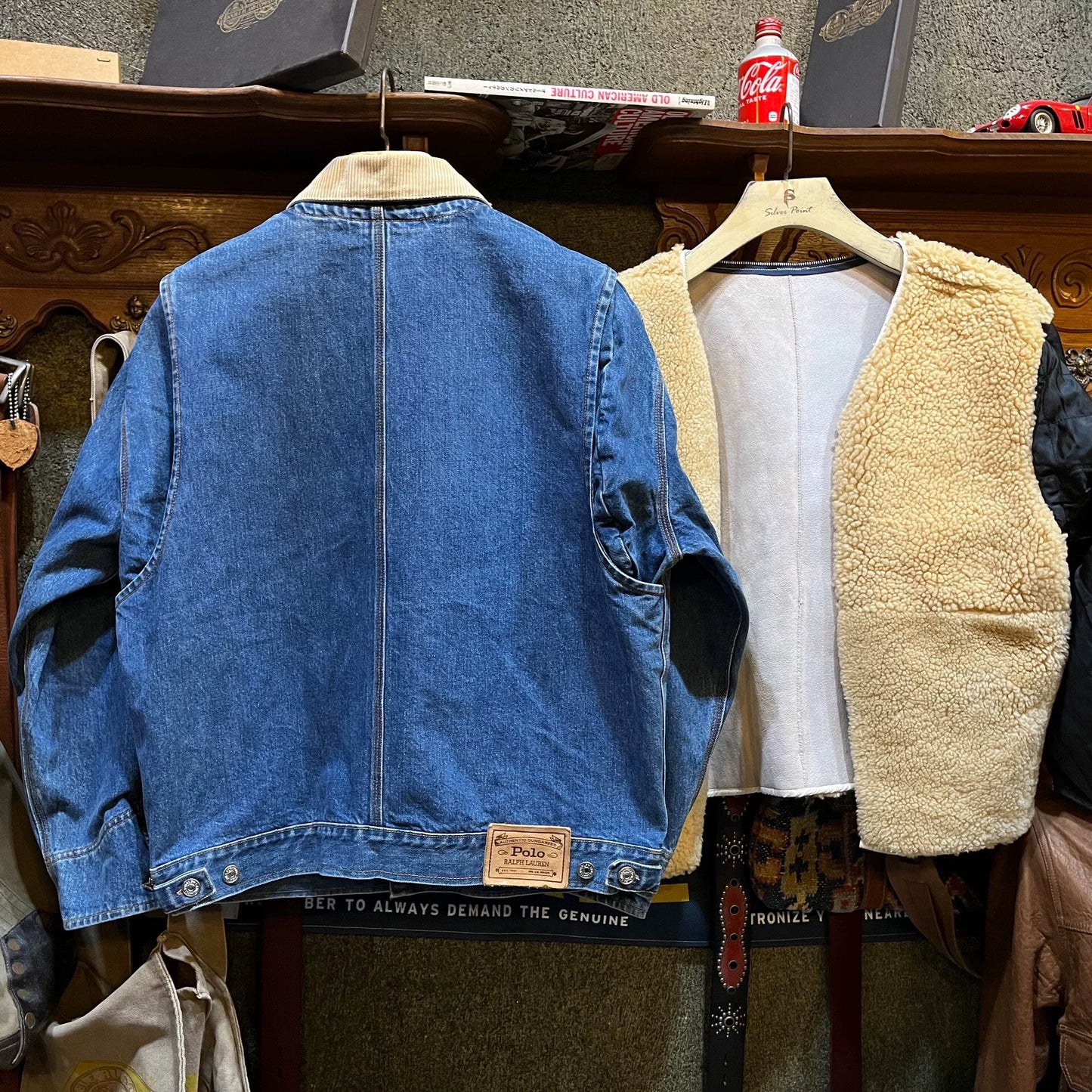 RRL Double RL Denim Jacket with Removable Liner