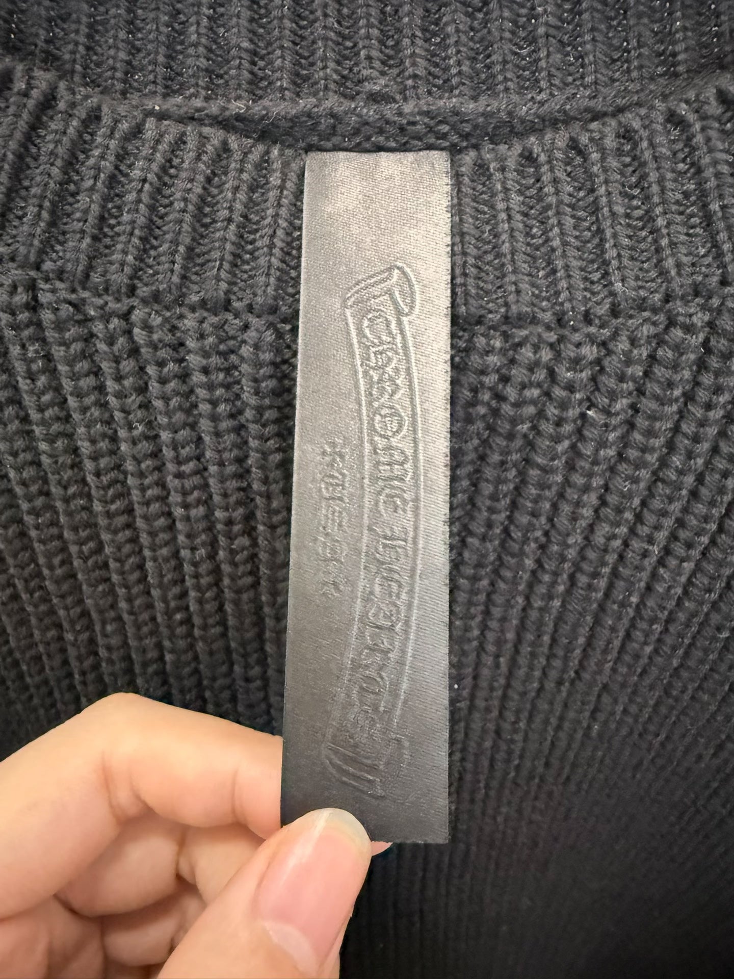 Chrome Hearts Thirty Cross Patch Sweater