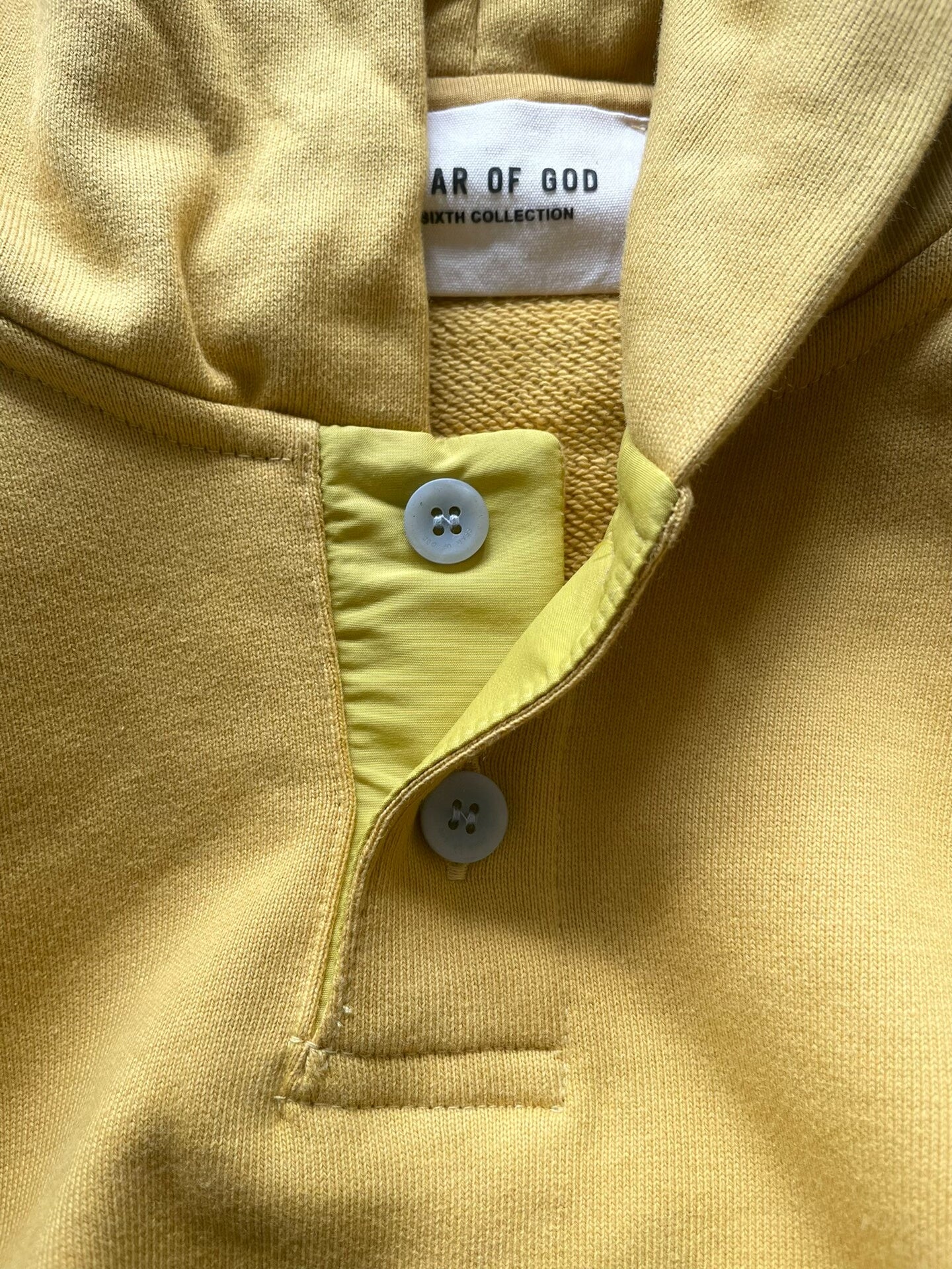 Fear of God 6th Everyday Henley Hoodie