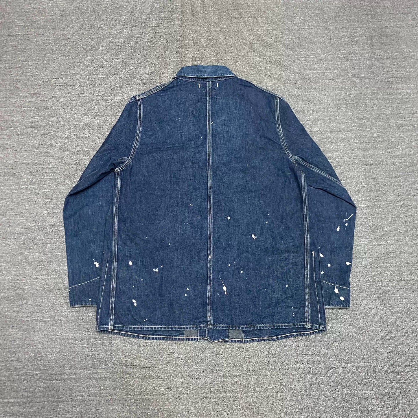WTAPS 15AW RAILWAY Splatter Denim Jacket