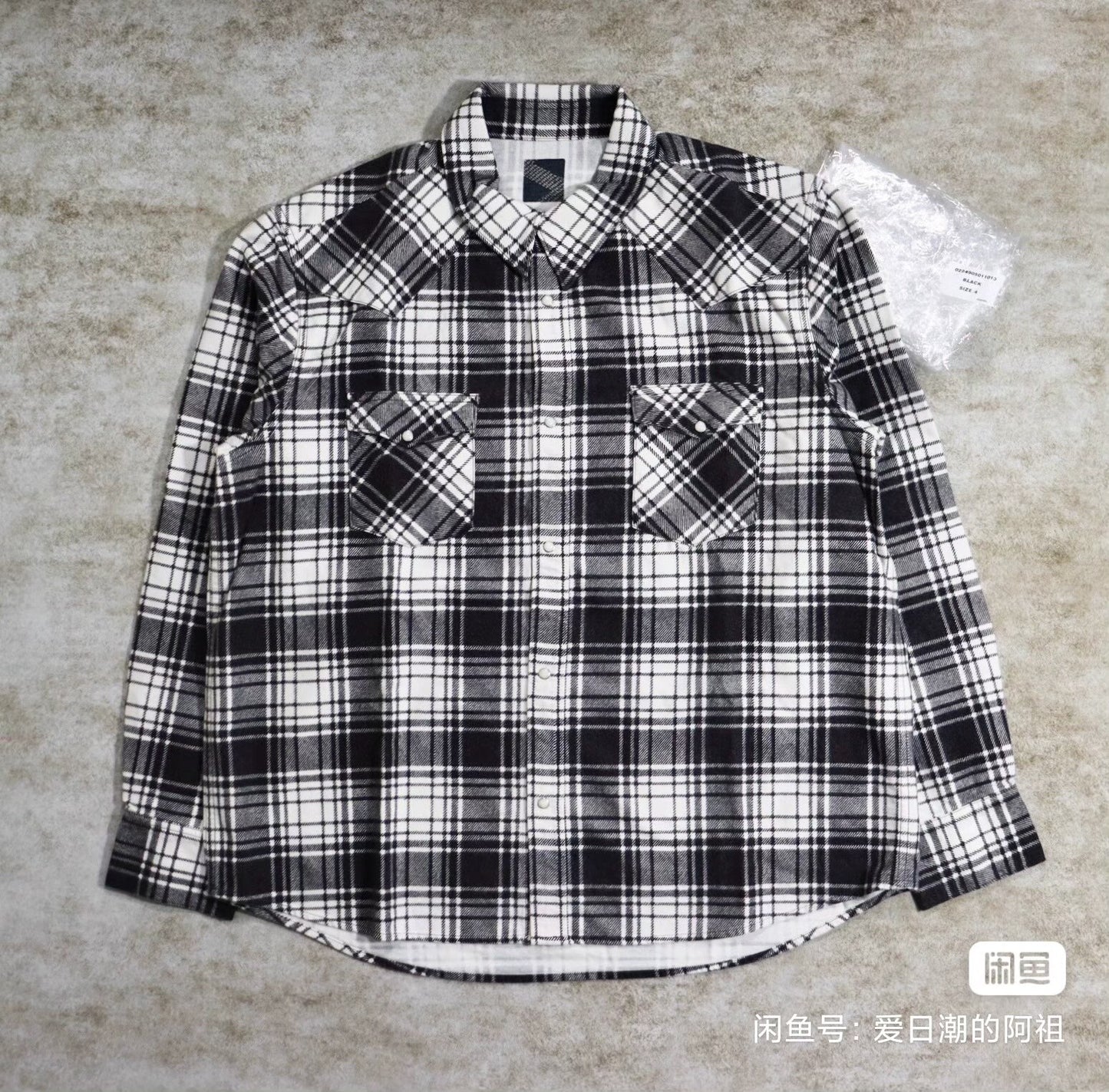 Visvim 24 ICT Four Corners Check Shirt