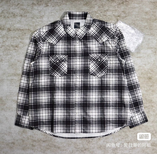 Visvim 24 ICT Four Corners Check Shirt
