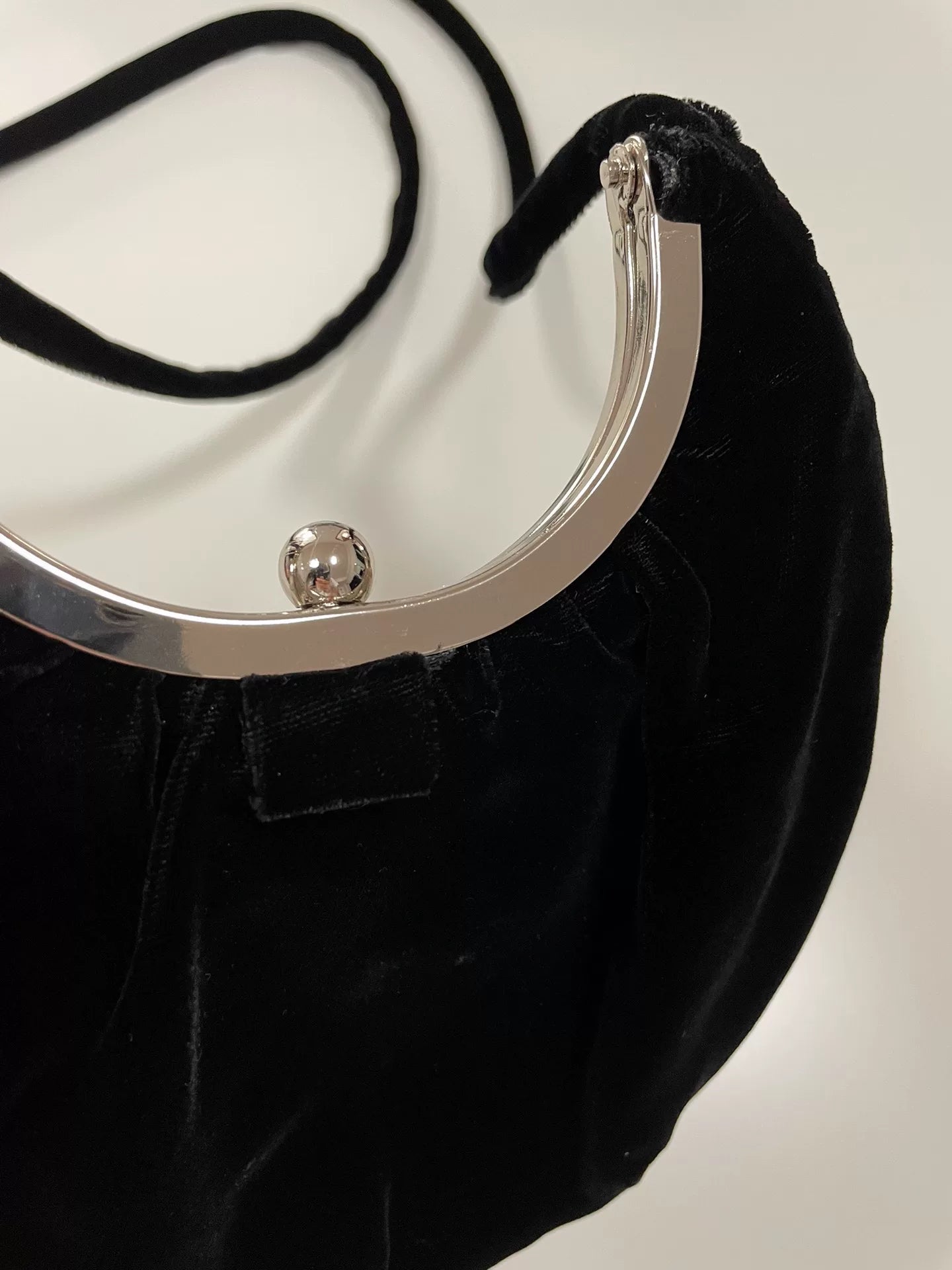 Yohji Yamamoto Noir Velvet Crossbody Bag