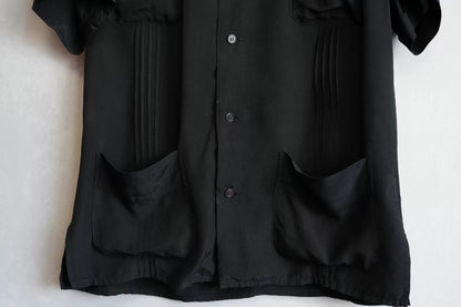 Yohji Yamamoto Silk Blend Short Sleeve Shirt