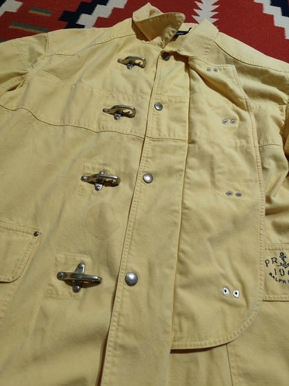 Vintage Polo Yellow Firefighter Jacket