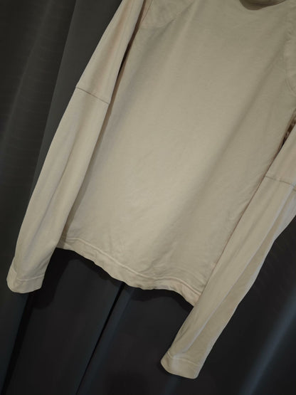 Dries Van Noten Button Mock Neck Tailored Sweatshirt