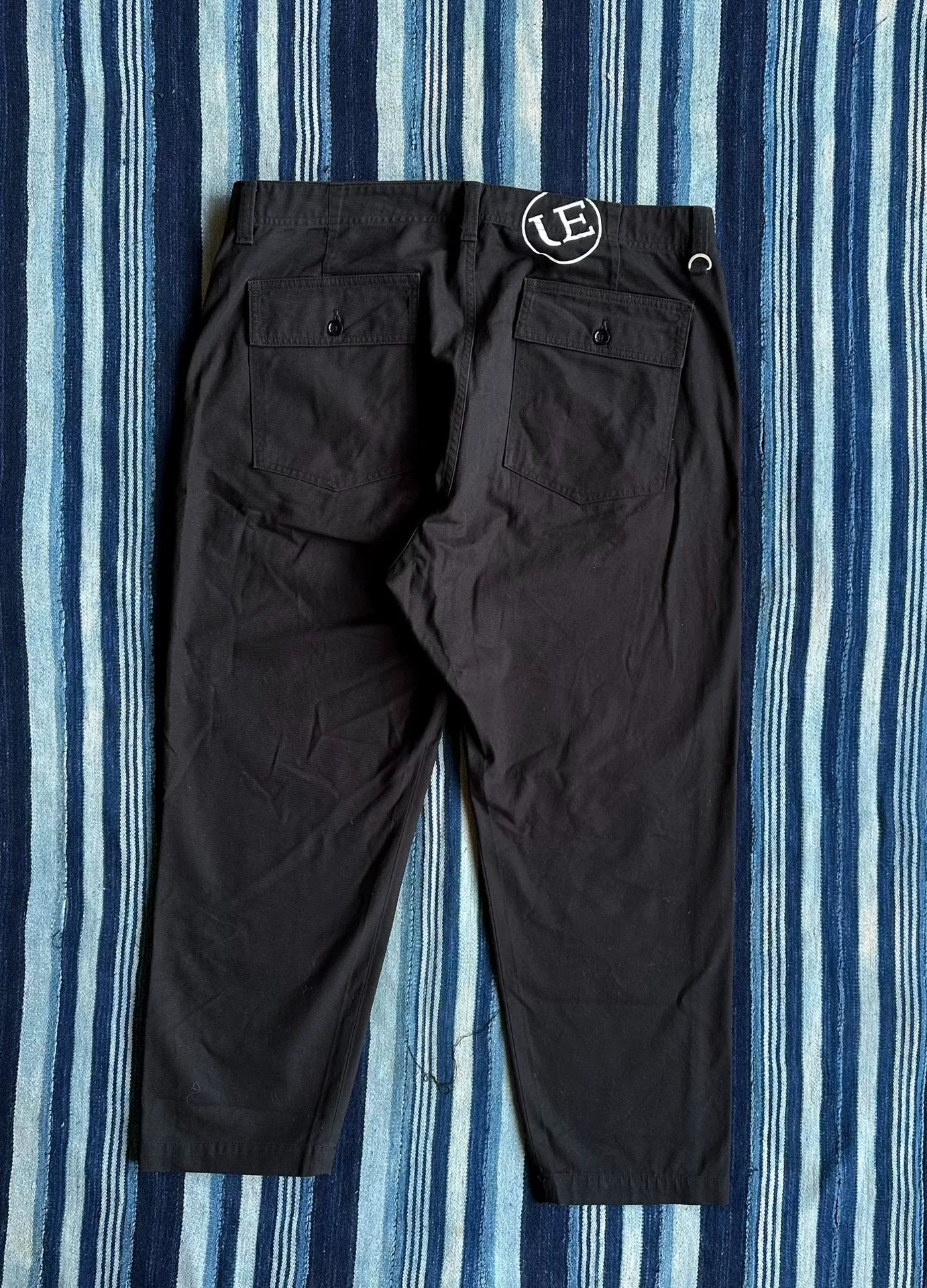 tapered utility pants made in japan