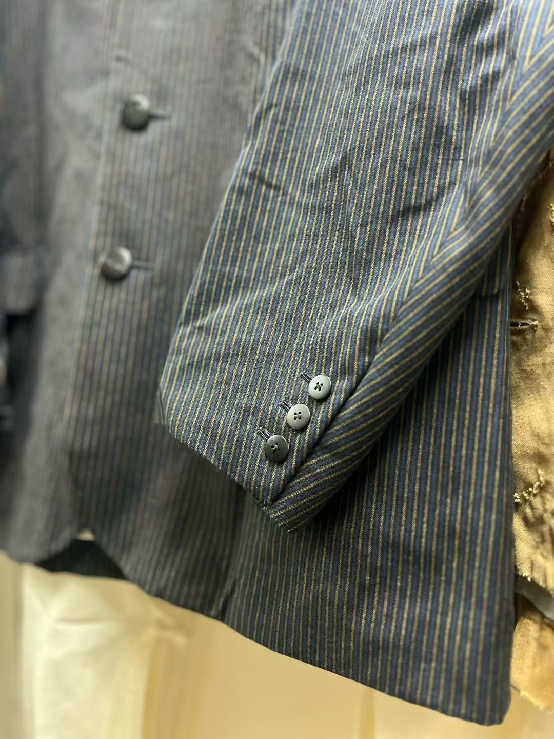 Visvim Hammons JKT Santome Navy Blazer