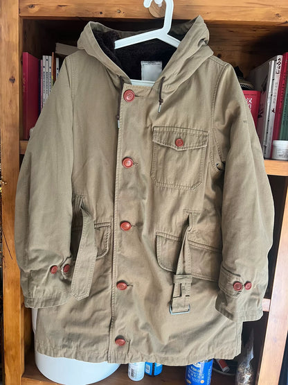 visvim 17aw admiral parka in beige