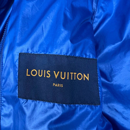 Louis Vuitton Blue Monogram Embossed Jacket