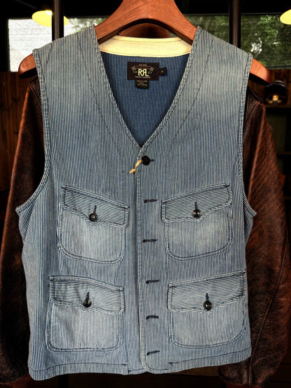 RRL Striped Vest
