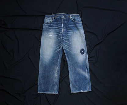visvim social sculpture dry denim pants 9