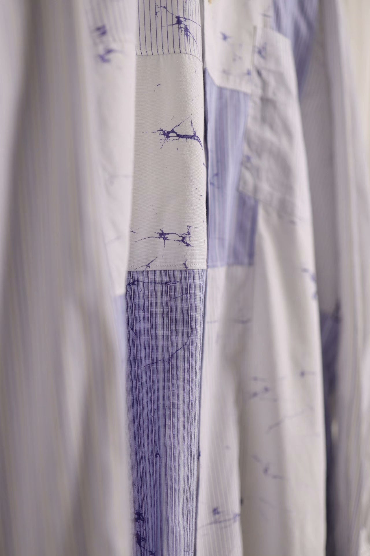 Comme des Garcons Stripe Ice Crack Shirt