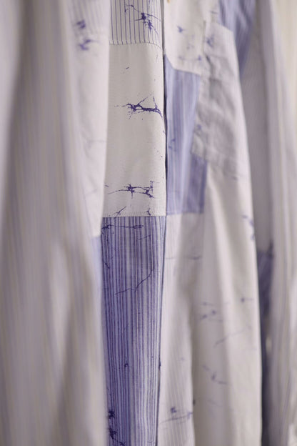 Comme des Garcons Stripe Ice Crack Shirt