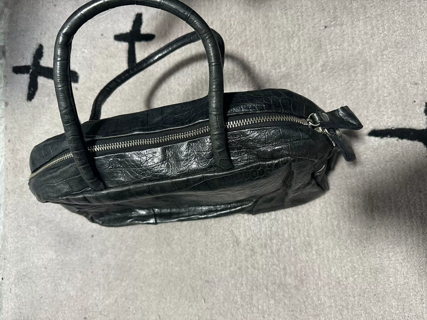 Y'Saccs Yohji Yamamoto Leather Hand Bag