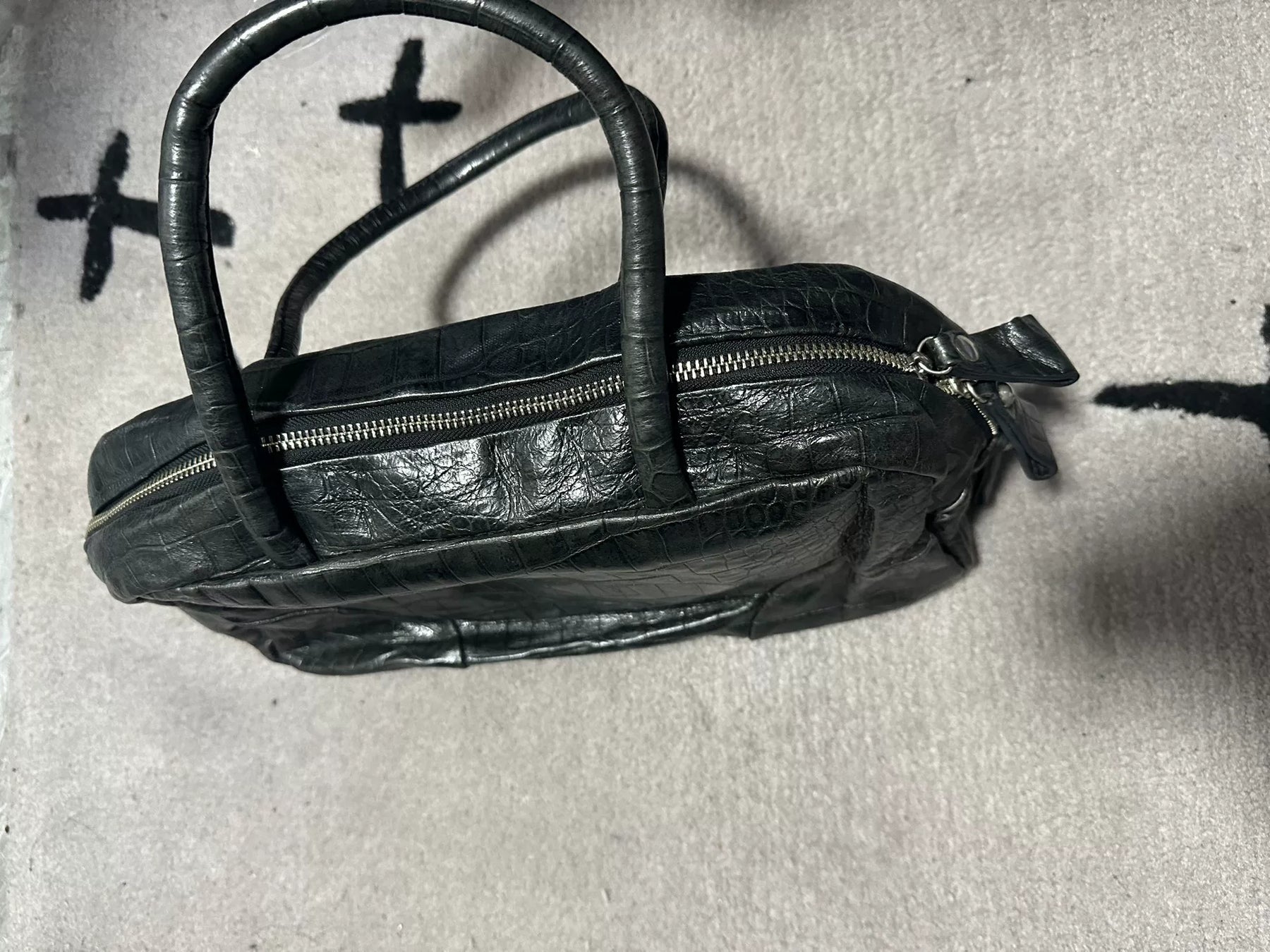 Y'Saccs Yohji Yamamoto Leather Hand Bag