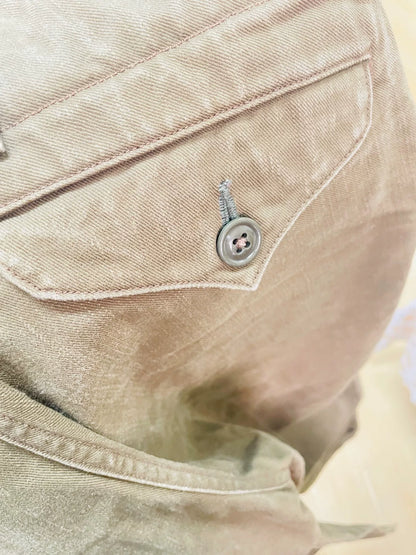 Heavy Waxed Canvas Work Pants