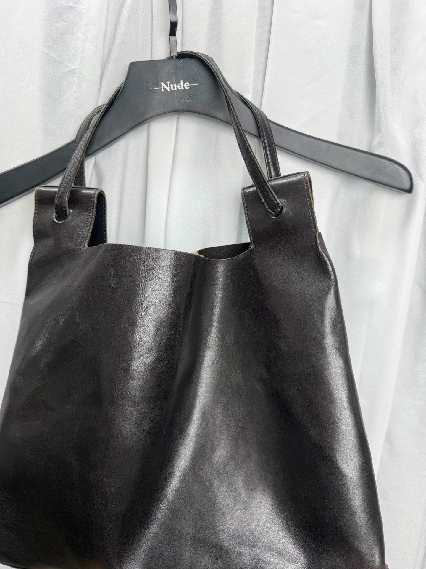 Yohji Yamamoto Y's Leather Handbag