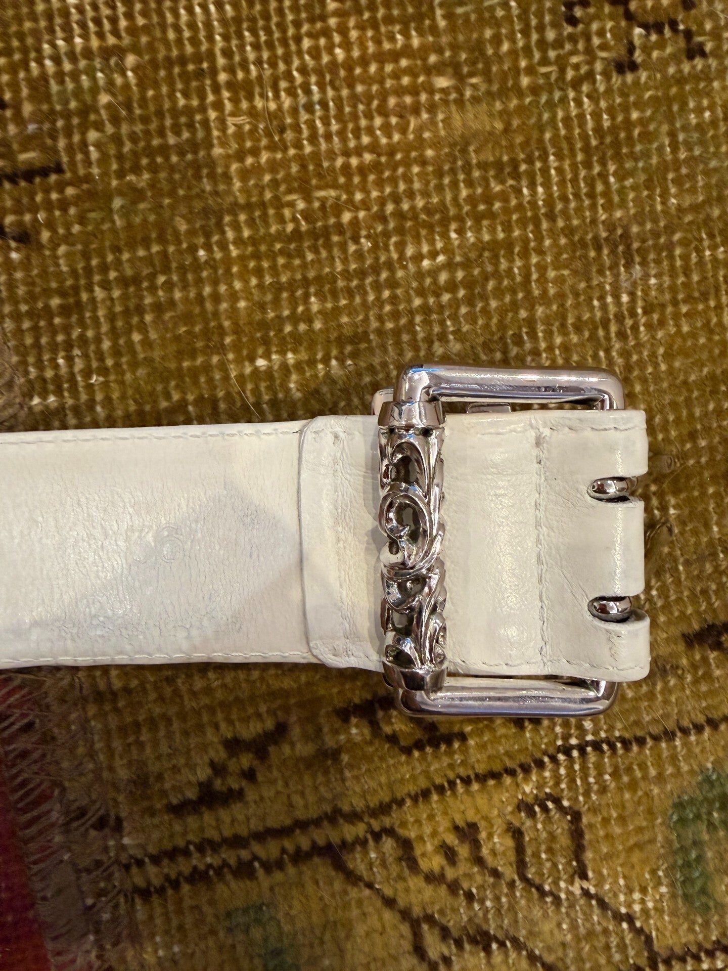 Chrome Hearts Silver Roller Belt