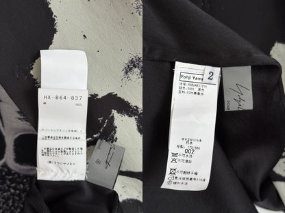 Yohji Yamamoto 21AW Chainmail Glove Silk Shirt