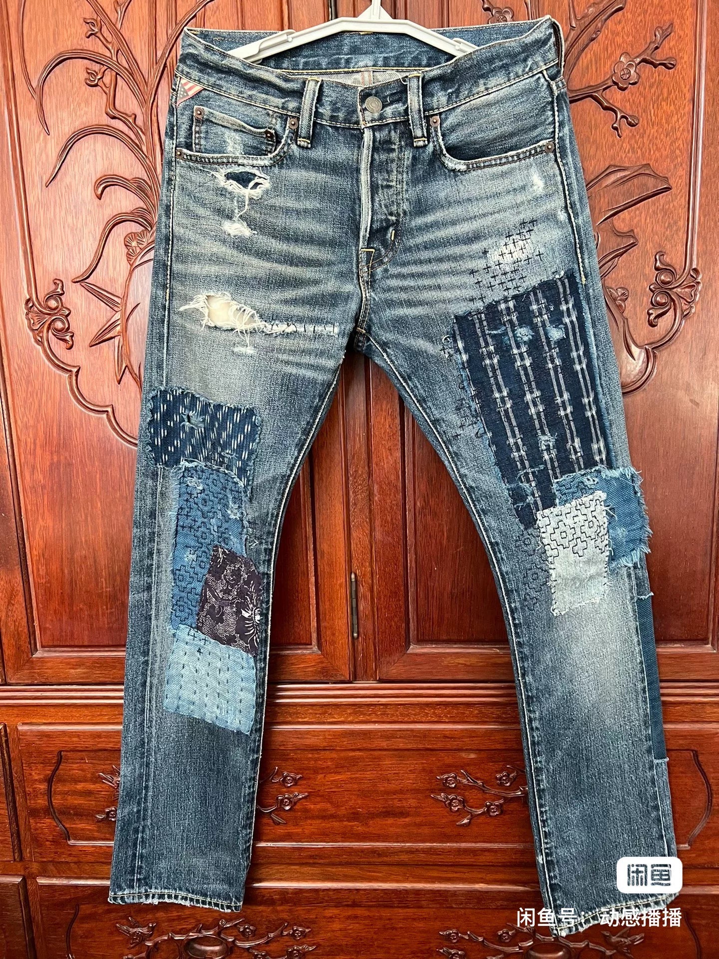 Ralph Lauren RRL Patchwork Men's Jeans