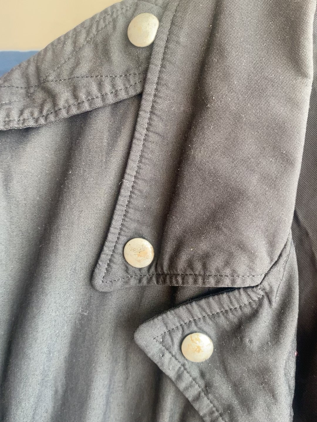 visvim strabler dark gray vest