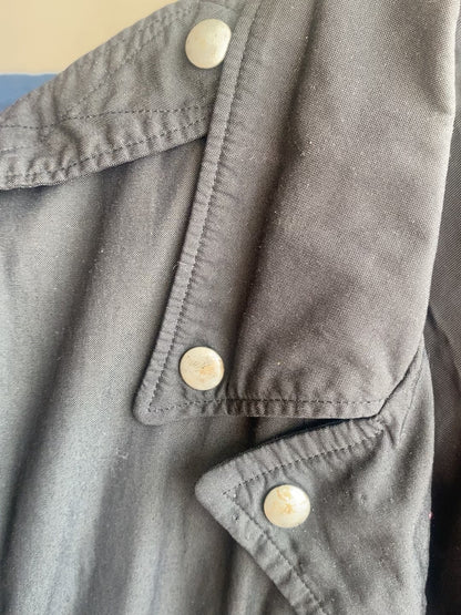 visvim strabler dark gray vest
